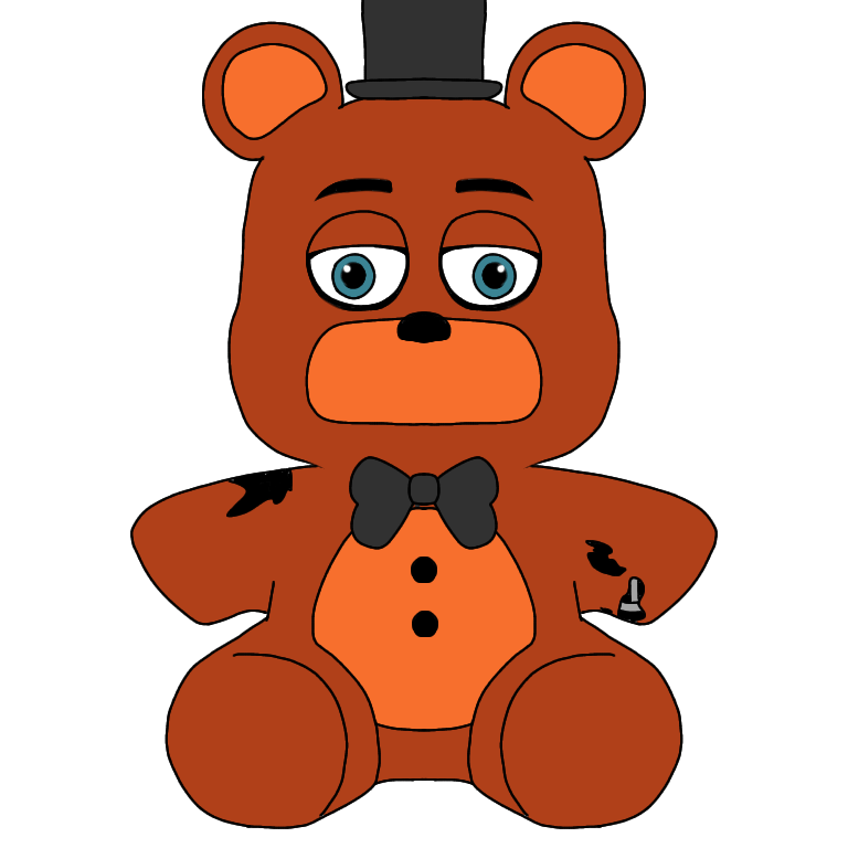 withered freddy plush