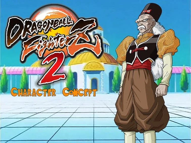 Dragon Ball FighterZ 2 - Android 20 (Character Concept)