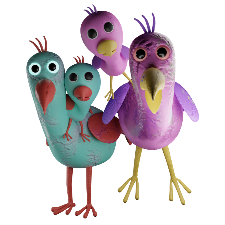 The Opila Bird Family!