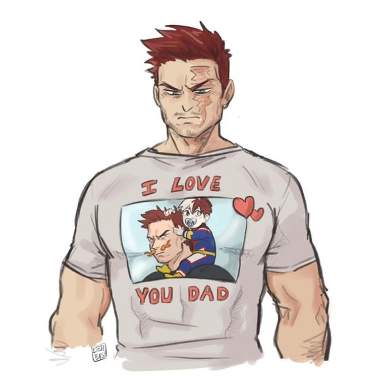 MHA ft Shoto Todoroki in "I Hate You Dad" Fandom