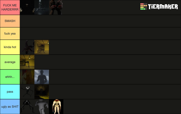 Create a apeirophobia chapter 1 and 2 maps Tier List - TierMaker