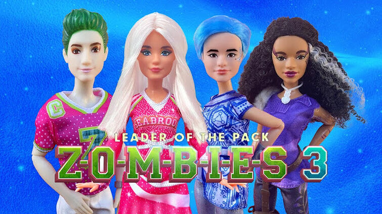 Zombies 3 Leader of the Pack Dolls Review (ADDISON, ZED, WILLA & A-SPEN ...