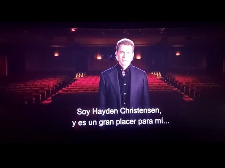 Hayden christensen Message for the 20th anniversary of Star Wars episode 3 Revenge of the Sith