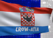 Crow-atia's flag.