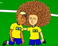 Notaxmar and David Louise later match againts Adrian Chiles