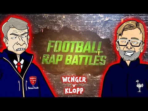 Wenger vs Klopp: FOOTBALL RAP BATTLE! (Arsenal FC vs Liverpool FC 3-4 ...