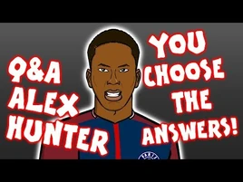 🎮ALEX HUNTER FULL Q&A🎮 YOU choose his answers! (Parody FIFA 18 video)