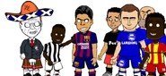 Chiellinguine with other people that hate Suarez