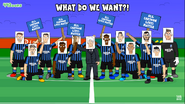 Atalanta players