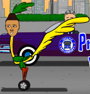 Notrich's Nathan Redmond Roadrunner car.