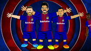 Coutinho Messi Suarez Dembele