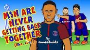 NEYMAR SIGNS FOR PSG!😢MSN are never getting back together..