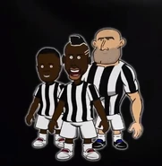 The first apparition of Old lady of ever