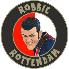 Robbie rotten badge