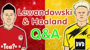 Haaland and lewandowski