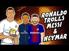 😲RONALDO trolls MESSI & NEYMAR😲 (The Best 2017)