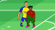 Ronaldo angry for IShowSpeed