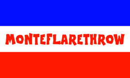 Monteflarethrow flag