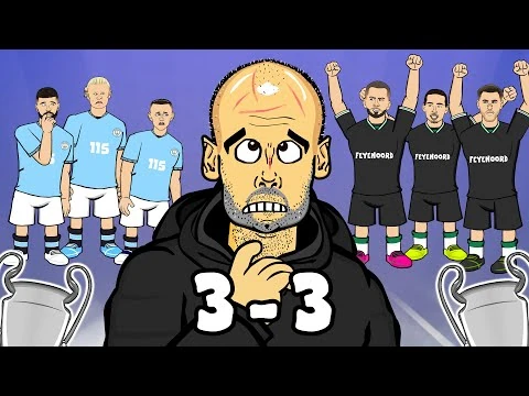 MAN CITY COLLAPSE AGAINST FEYENOORD😂 (3-3 Champions League Highlights