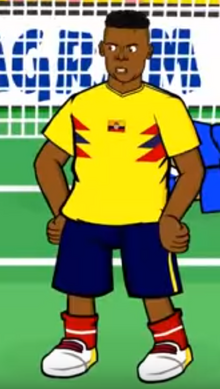 Colombia player