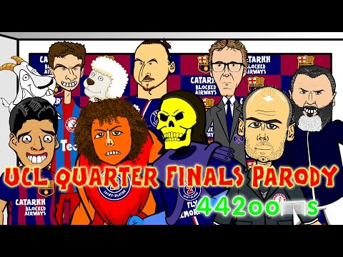 🏆Bayern Munich vs FC Porto 6-1 & Barcelona v PSG 2-0