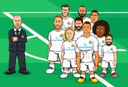 Zidane's team prepares for the final against Leavethepool
