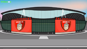 Emirates Stadium outside