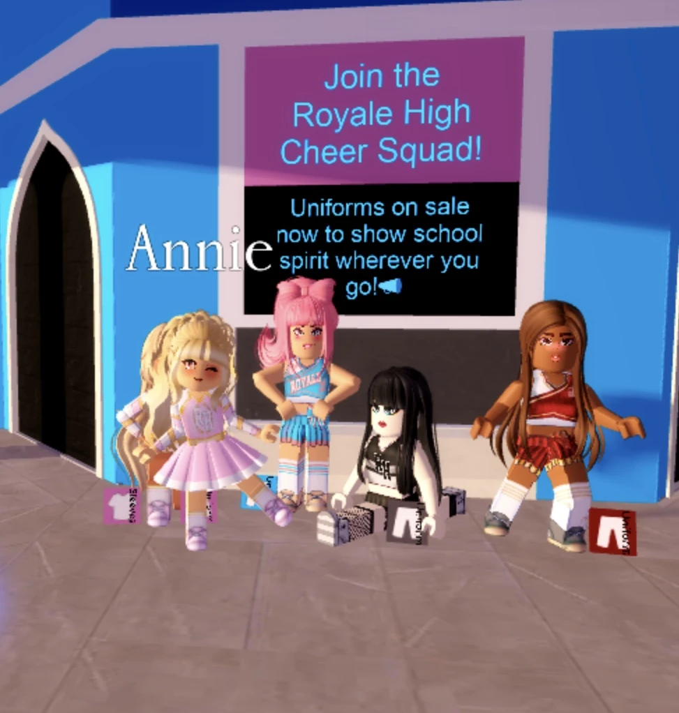 I have officially joined the Royale High Cheer Squad Fandom