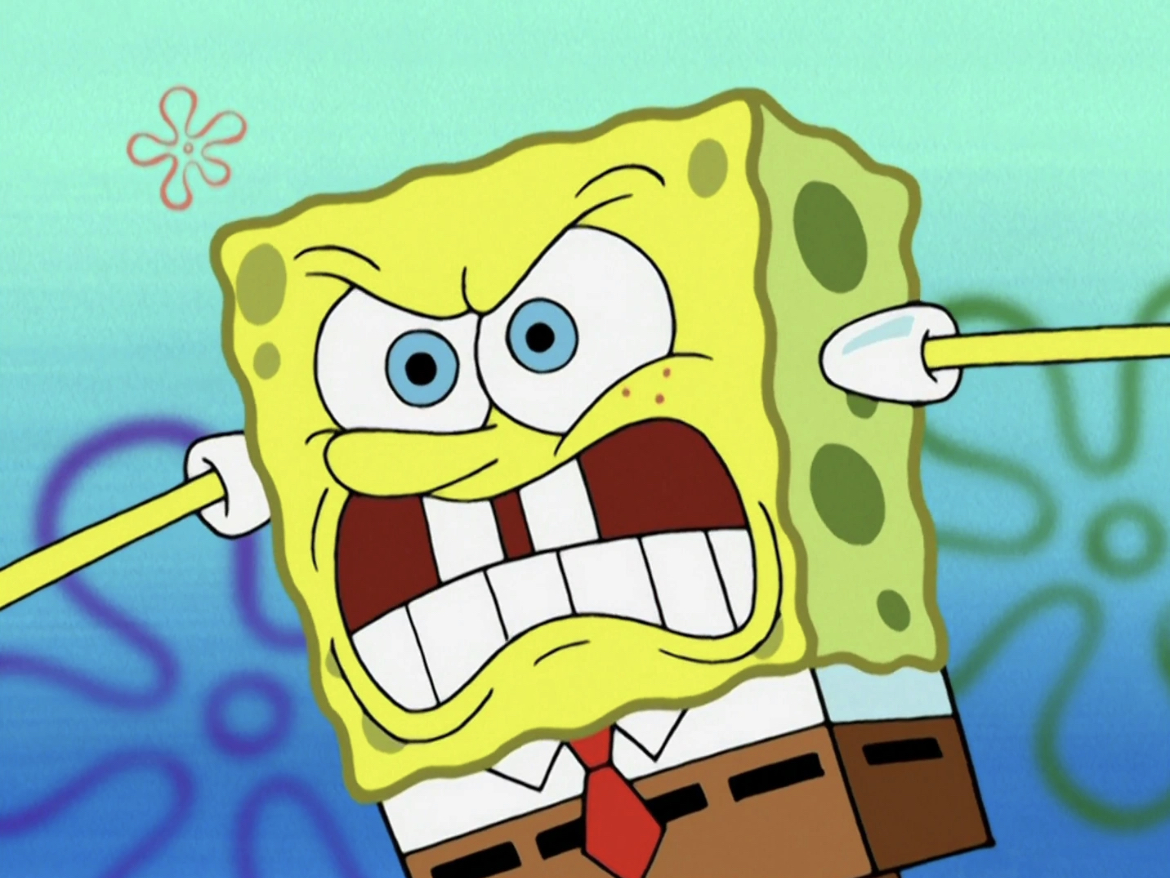 Your last saved image made SpongeBob mad. What was it? Fandom
