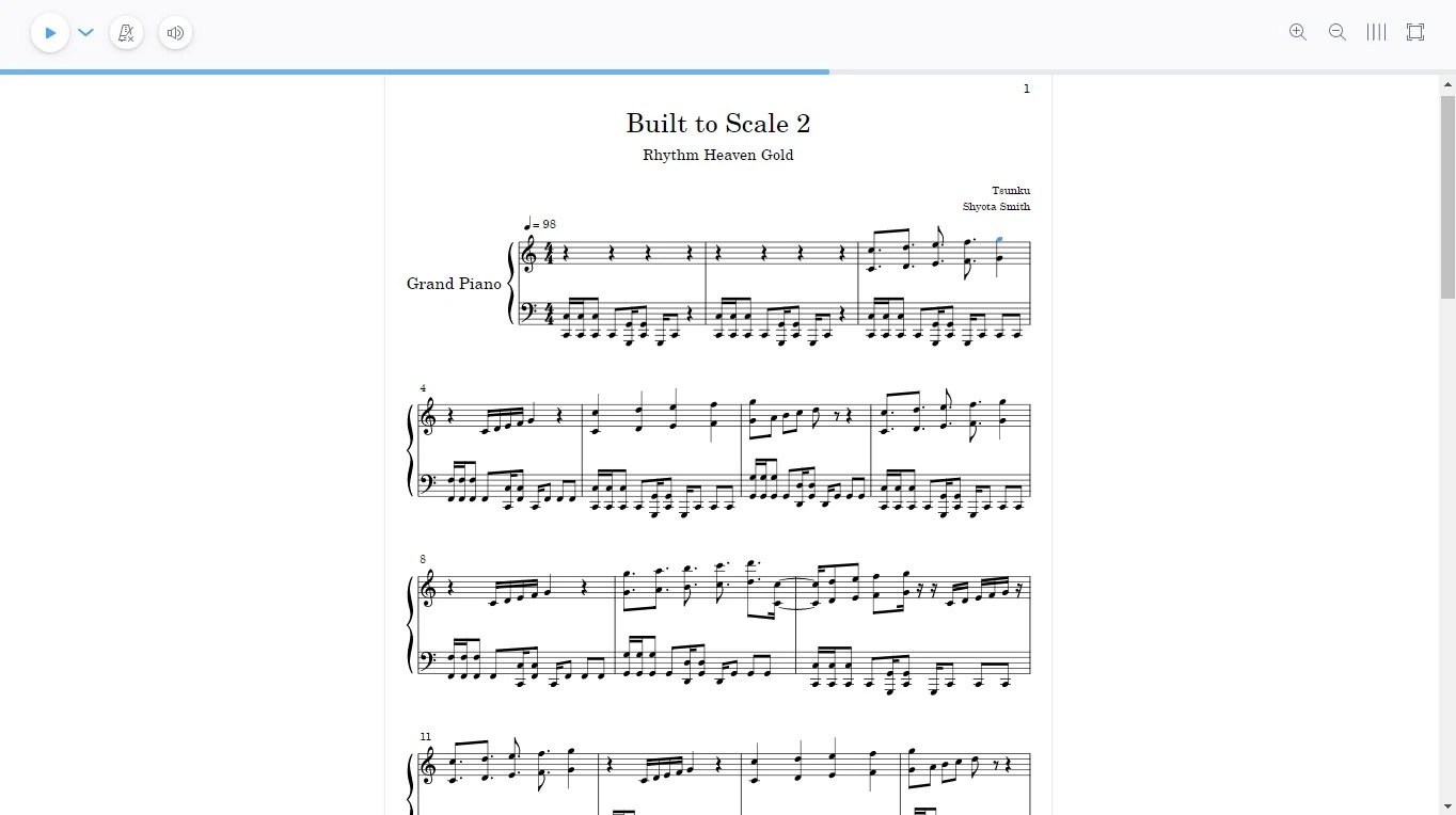 Rhythm Heaven Sheet Music Fandom
