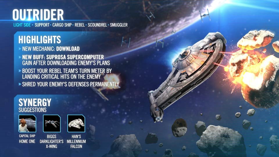 🎮 [SWGOH] A new rebel ship! Fandom