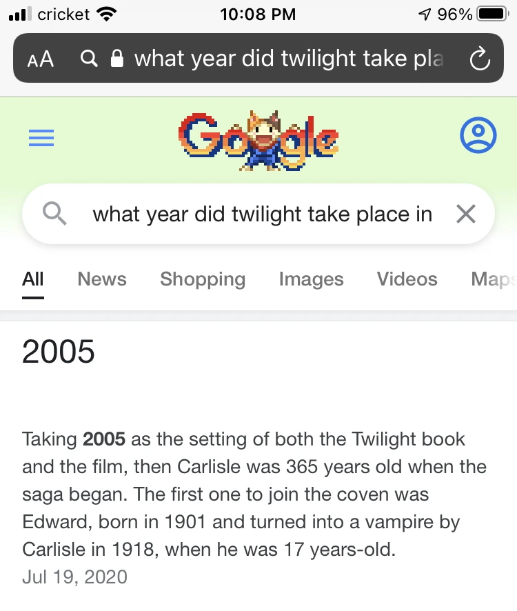 Twilight Timeline Fandom