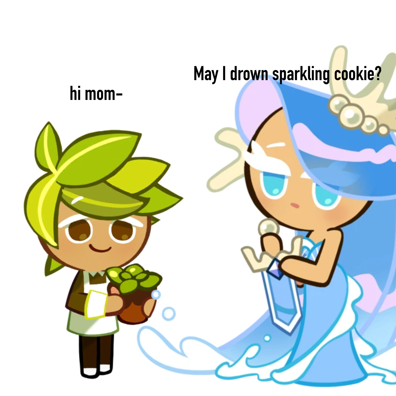 sea fairy has had enough of sprinkling cookie Fandom