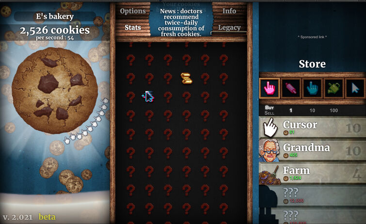 Where did my minigames go? :( : r/CookieClicker