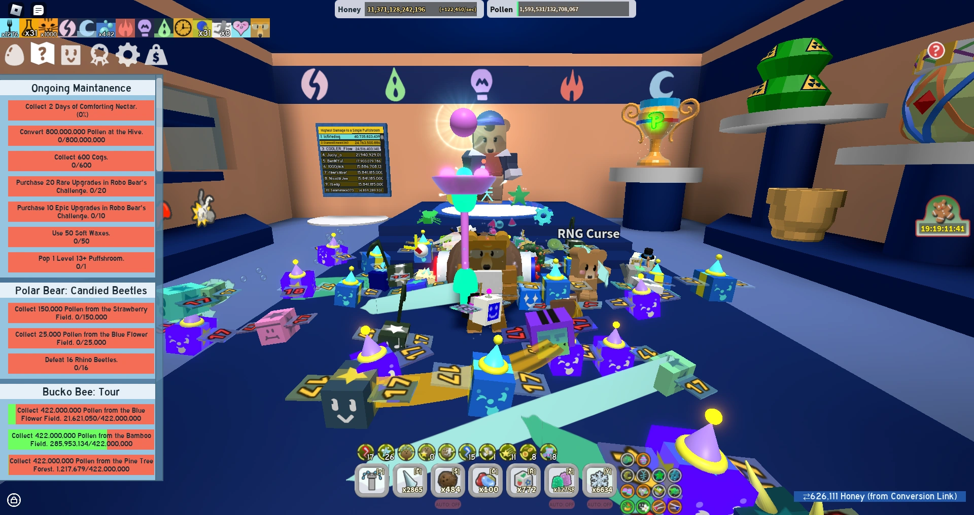 Dapper Bear is now also RBC Quest giver... Fandom