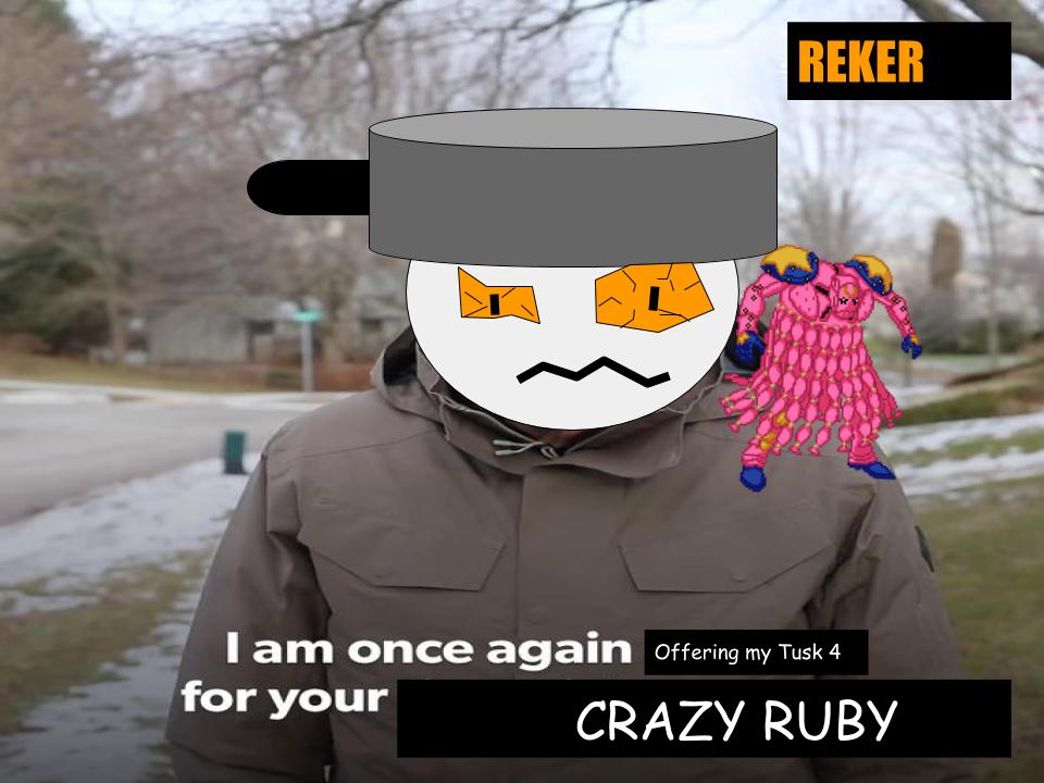 Everyone Who Has Crazy Ruby Oh Sup Re Fandom - uhhhh how about no play roblox