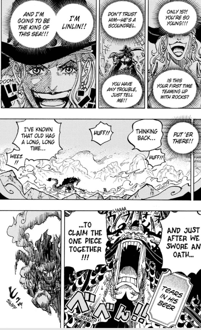 The glimpse of kaido's past