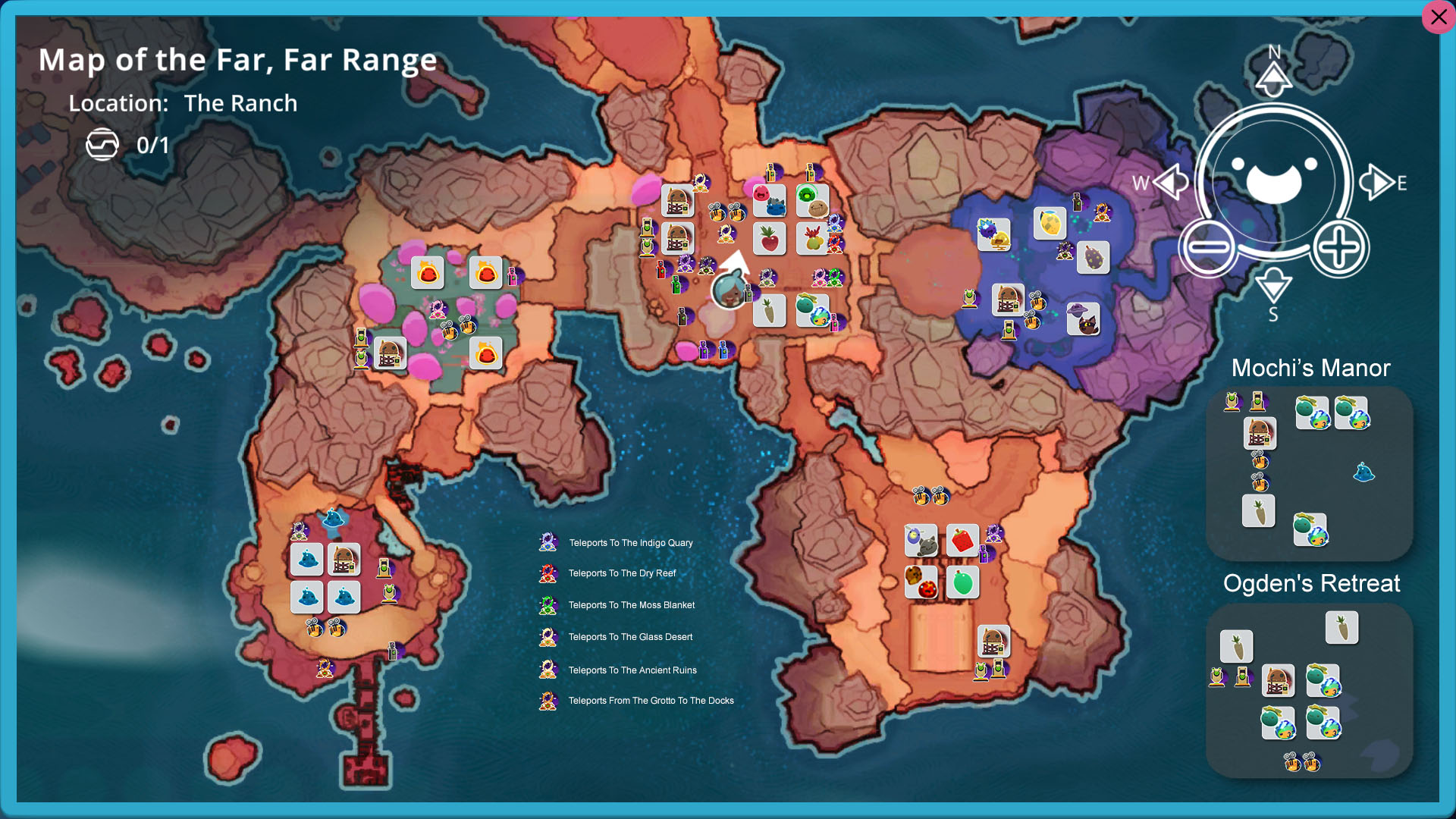 Slime Rancher Ranch Map Helper