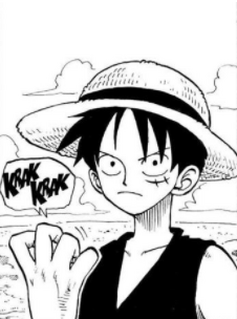 So, like, I'm reading OP for the first time, but, isn't Luffy's body ...