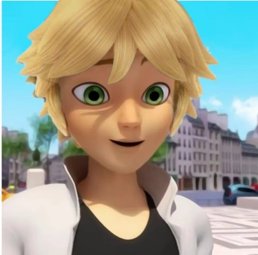 another edit of adrien with cat noir hair and... | Fandom