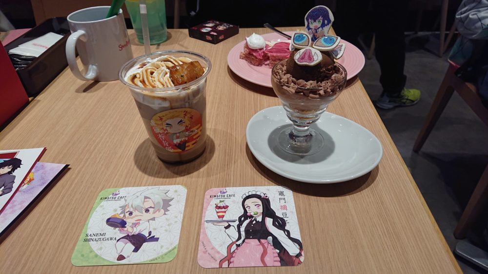 Collabo Cafe】I tried going to a Kimetsu no Yaiba Café!!!