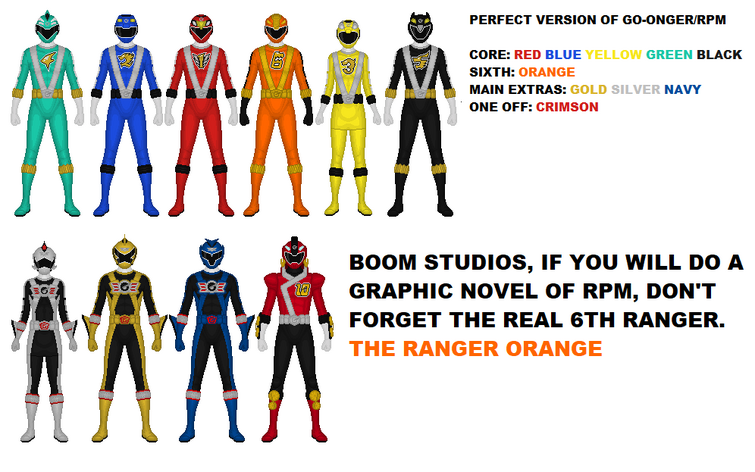 power rangers rpm orange ranger