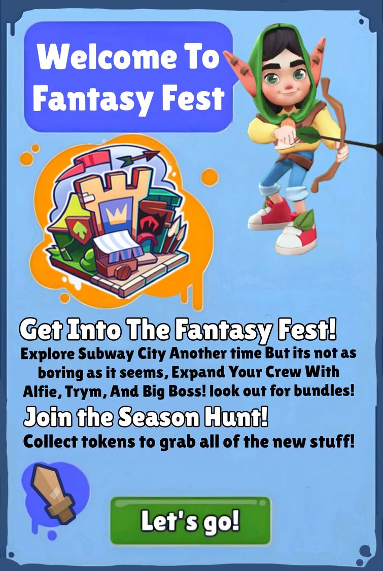 Subway Surfers World Tour: Fantasy Fest, Subway Surfers Wiki