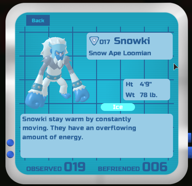 Snowki, Loomian Legacy Wiki