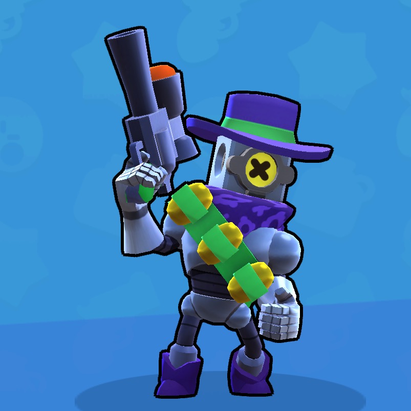 Best Rico Skin Fandom - ricochet gordo brawl stars