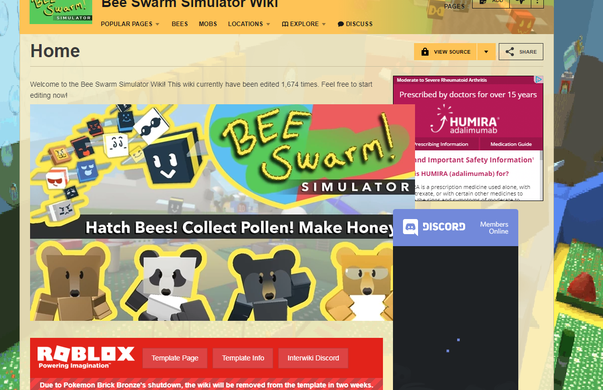 Discord For Roblox Bee Swarm Simulator