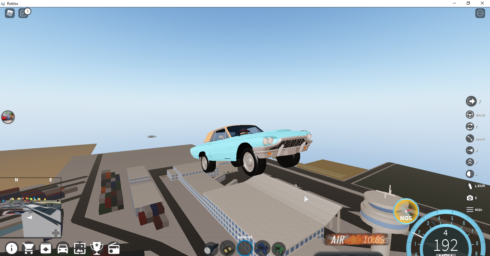 Roblox Vehicle Simulator Thunderbird