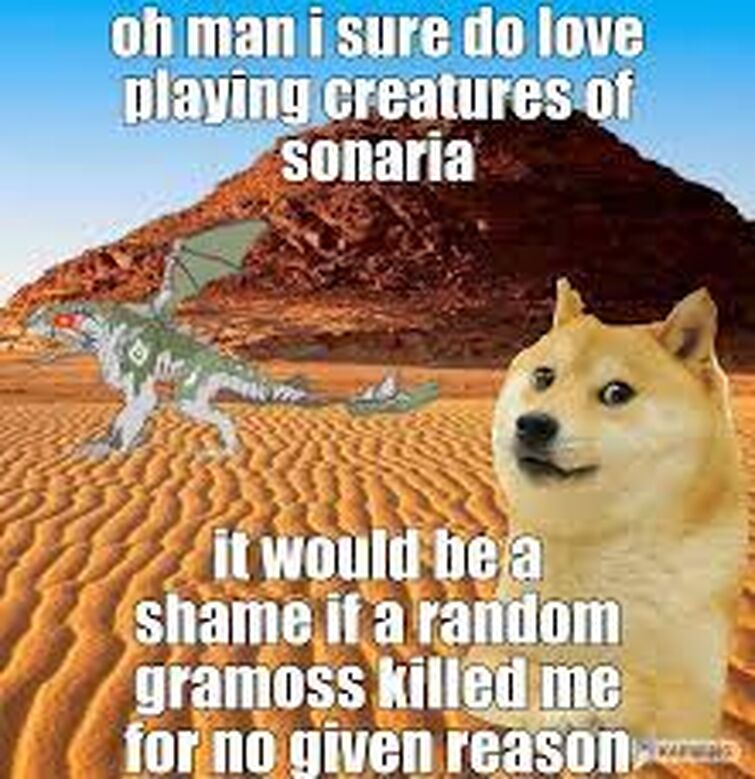 Meme (Do NOT use this as your own post in the cos discord meme comp!) :  r/CreaturesofSonaria