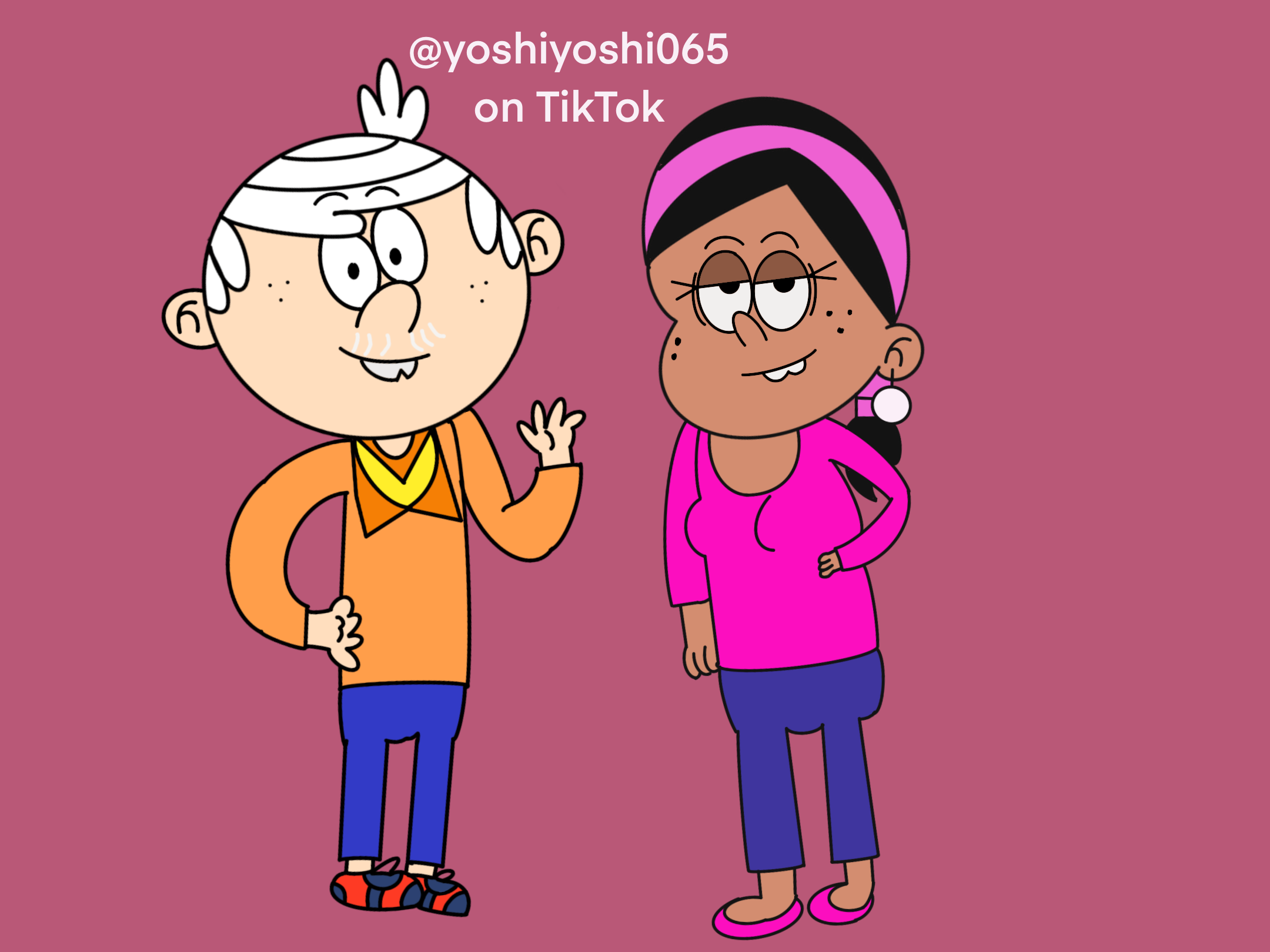 Lincoln Loud And Ronnie Anne - vsq0gvi