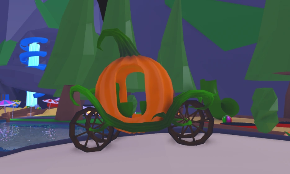 Trading Pumpkin Carriage Fandom - details about roblox adopt me halloween legendary pumpkin carriage